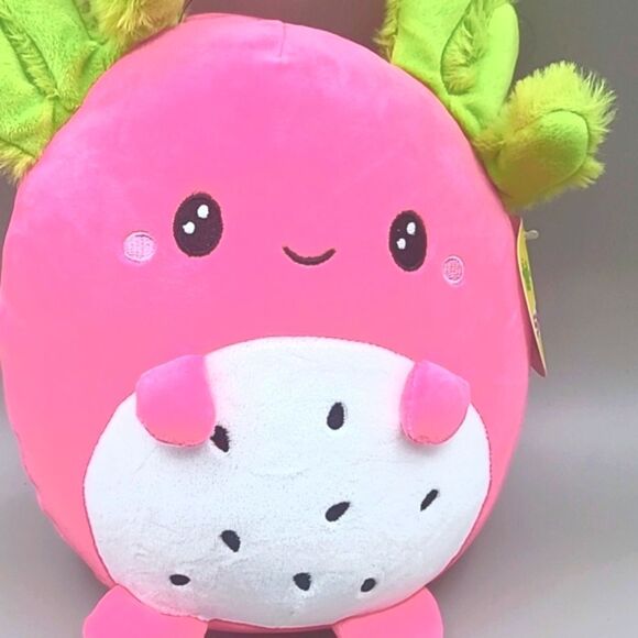 Smoochy Pals Dragonfruit Axolotl- Berry Plush Toy, NWOT - Picture 2 of 4